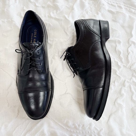 Cole Haan Carnegie Cap Toe Derby Size 8 W New - Picture 4 of 11